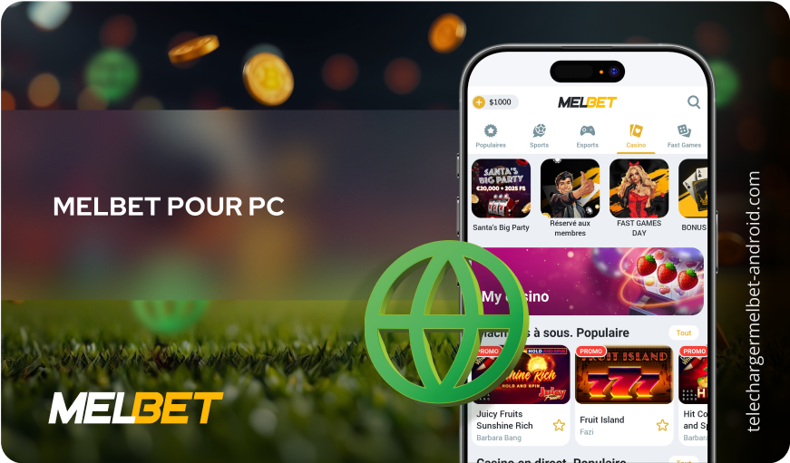 Melbet pour PC Télécharger Melbet Android